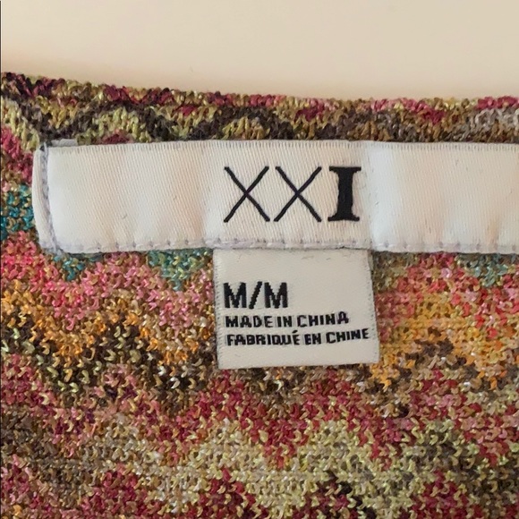 Forever 21 Tunic with chevron print - Picture 4 of 5